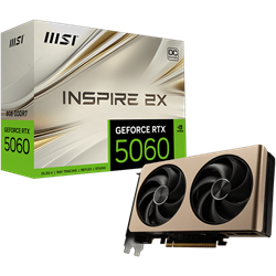 MSI GeForce RTX 5060 8G INSPIRE 2X OC GDDR7 DLSS 4 128 Bit Ekran Kartı