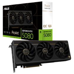 ASUS PROART GeForce RTX 5080 16GB GDDR7 OC Edition DLSS 4 256 Bit Ekran Kartı