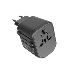 S-link SL-WL20PD 20W 2XUSB 2.4A+PD 100-240V Universal Çevirici Priz Adaptörü