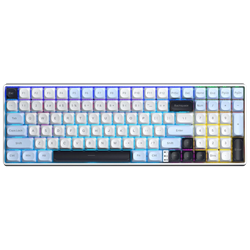 Aula S100 Pro RGB Mekanik Hot Swap Brown Switch Mavi Kablosuz Gaming Klavye