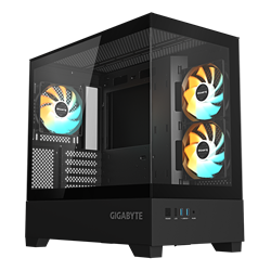 GIGABYTE C201 PANORAMIC Tempered Glass USB 3.0 mATX Tower Bilgisayar Kasası