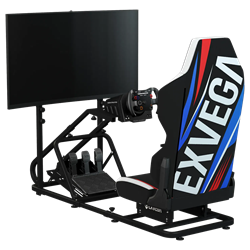 EXVEGA SR01 Sim Racing Yarış Simülatörü Kokpiti