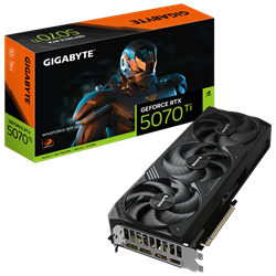GIGABYTE GeForce RTX 5070 Ti WINDFORCE SFF 16G GDDR7 DLSS 4 256 Bit Ekran Kartı