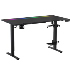 EXVEGA Nexus RGB Yükseklik Ayarlı Metal Oyuncu ve Çalışma Masası