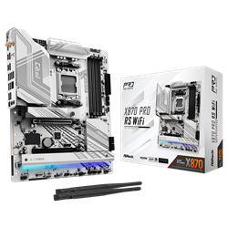 ASROCK X870 Pro RS WIFI 8000MHz DDR5 Soket AM5 M.2 USB 3.2 HDMI ATX Anakart