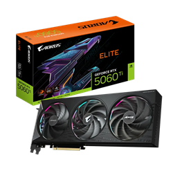 GIGABYTE AORUS GeForce RTX 5060 Ti ELITE 16G GDDR7 DLSS 4 128 Bit Ekran Kartı