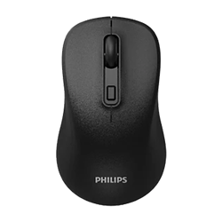 Philips SPK7538 Sessiz Kablosuz Siyah Mouse                                           