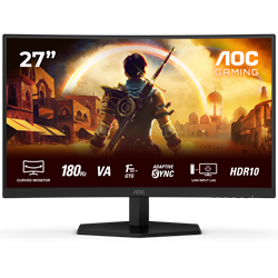 AOC C27G42E 27" 180Hz 0.5ms HDMI DP AdaptiveSync HDR10 FHD FAST VA Gaming Monitör