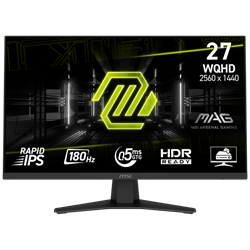 MSI MAG 274QF 27" 180Hz 0.5ms HDMI DP Adaptive Sync HDR WQHD Rapid IPS Gaming Monitör