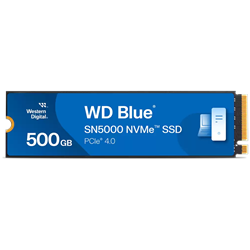 WD 500GB BLUE SN5000 NVMe Gen4 M.2 SSD 5000MB Okuma / 4000MB Yazma