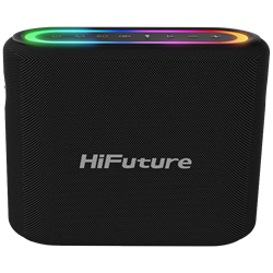 HiFuture Vocalist 300 150W Karaoke Sistemi Siyah Taşınabilir Hoparlör