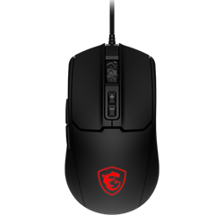 MSI FORGE GM100 6400 DPI RGB Kablolu Siyah Gaming Mouse