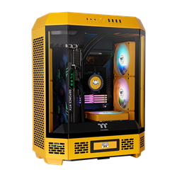 Thermaltake Tower 600 Bumblebee USB 3.2 Tempered Glass ATX Mid Tower Gaming Kasa
