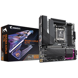GIGABYTE B650M AORUS ELITE 8000MHz(OC) DDR5 AM5 M.2 HDMI DP mATX Anakart