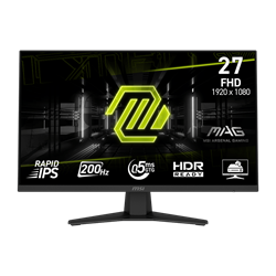 MSI MAG 274F 27" 200Hz 0.5ms HDMI DP Adaptive Sync FHD Rapid IPS Gaming Monitör