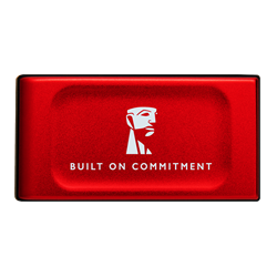 Kingston SXS1000R 2TB USB 3.2 Type-C Kırmızı Taşınabilir Harici SSD 1050MB Okuma/1000MB Yazma