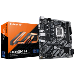 GIGABYTE H810M H 6400MHz DDR5 Soket 1851 M.2 USB 3.2 HDMI D-Sub mATX Anakart