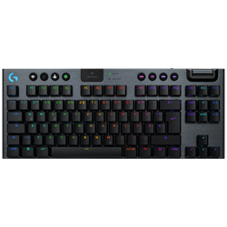 Logitech G G915 X LIGHTSPEED TKL GL Blue Switch RGB Siyah Kablosuz Gaming Klavye