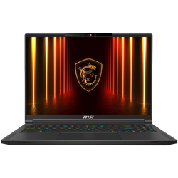 MSI STEALTH 16 AI A2HWFG-062TR Ultra 9 285H 32GB DDR5 RTX5060 GDDR7 8GB 1TB SSD 16 QHD OLED 240Hz W11 Gaming Notebook