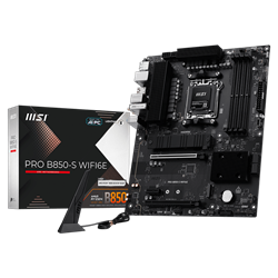 MSI PRO B850-S WIFI6E 8200MHz OC DDR5 Soket AM5 M.2 USB-C HDMI ATX Anakart