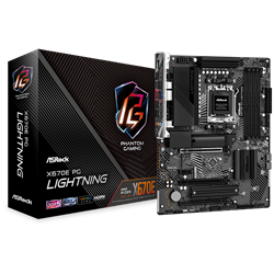 ASROCK X670E PG LIGHTNING 7200MHz(OC) DDR5 Soket AM5 HDMI DP M.2 ATX Anakart