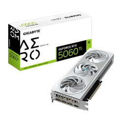 GIGABYTE GeForce RTX 5060 Ti AERO OC 16G GDDR7 DLSS 4 128 Bit Ekran Kartı