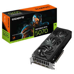 GIGABYTE GeForce RTX 5070 WINDFORCE SFF 12G GDDR7 DLSS 4 192 Bit Ekran Kartı