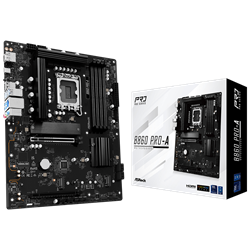 ASROCK B860 PRO-A 8666MHz DDR5 Soket 1851 M.2 USB 3.2 HDMI ATX Anakart