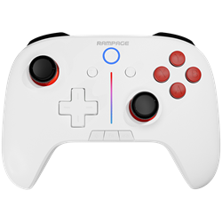 Rampage HYDRA Beyaz Kablosuz BT + 2.4 GHz Gamepad