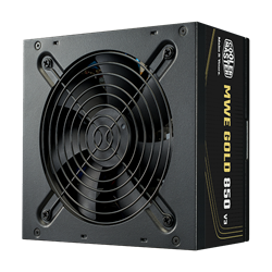 Cooler Master MWE V3 850W 80+ Gold Gen 5.0 ATX 3.1 120mm Fanlı Siyah PSU