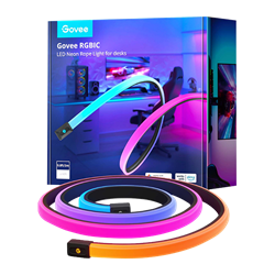 GOVEE Gaming Masa Şeridi Kesilebilir 3M Neon LED Şerit