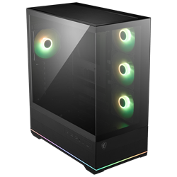 MSI MAG PANO 110R PZ Tempered Glass ARGB Fan USB 3.2 Siyah ATX Mid Tower Bilgisayar Kasası