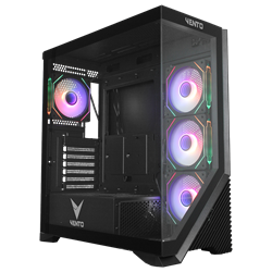 VENTO VG4202FLA 1000W Tempered Glass USB 3.0 RGB E-ATX Kasa
