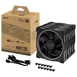ASUS PRIME MR120  ARGB  120mm Siyah Üçlü Kasa Fanı