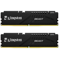 Kingston 64GB(2x32GB) Beast Black EXPO/XMP 6400MHz CL32 DDR5 Dual Kit Ram