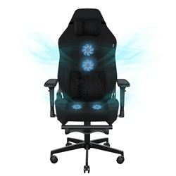 EXVEGA Pandora Air Soğutmalı Siyah Oyuncu Koltuğu