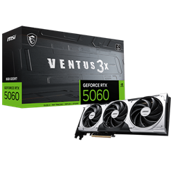 MSI GeForce RTX 5060 8G VENTUS 3X GDDR7 DLSS 4 128 Bit Ekran Kartı