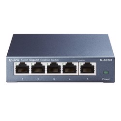 TP-LINK TL-SG105 5-Port 10/100/1000Mbps Masaüstü Switch