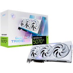 MSI GeForce RTX 5070 Ti GAMING 3X OC WHITE 16GB GDDR7 DLSS 4 256 Bit Ekran Kartı