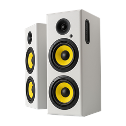 Thonet & Vander Hoch Bluetooth 5.3 Uzaktan Kumandalı RCA 120W Beyaz 2.0 RMS Hoparlör