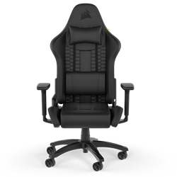 CORSAIR TC100 RELAXED Leatherette Siyah/Siyah Oyuncu Koltuğu
