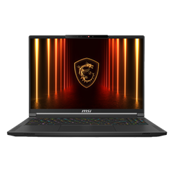 MSI STEALTH A16 AI+ A3XWHG-062TR R9 AI HX 370 32GB LPDDR5X RTX5070 Ti GDDR7 12GB 2TB SSD 16 OLED 240Hz W11 Notebook