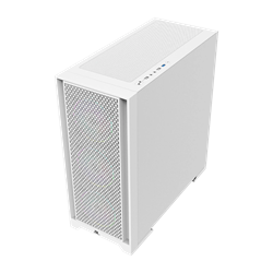 PowerBoost PB-P1601BW USB 3.0 Tempered Glass ARGB Fanlı Mid Tower Beyaz Gaming Kasa