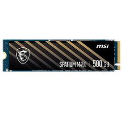 MSI 500GB SPATIUM M450 V1 Gen4 NVME M.2 2280 SSD 3000MB Okuma / 2000MB Yazma
