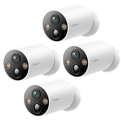 TP-LINK Tapo C425 Yatay/Dikey Hareketli Wi-Fi Güvenlik Kamerası 4lü