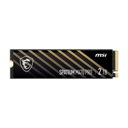 MSI 2TB SPATIUM M470 PRO Gen4 M.2 2280 SSD 6000MB Okuma / 5000MB Yazma