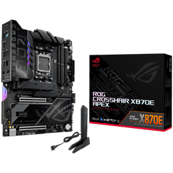 ASUS ROG CROSSHAIR X870E APEX 9600MHz OC DDR5 Soket AM5 M.2 ATX Anakart