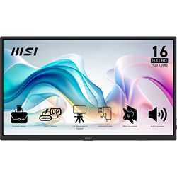 MSI PRO MP165 E6 15.6" 60Hz 4ms HDMI Type-C IPS Portatif Monitör