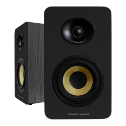 Thonet & Vander Vertrag Gen 2 Bluetooth 5.0 RCA 80W Siyah 2.0 RMS Hoparlör