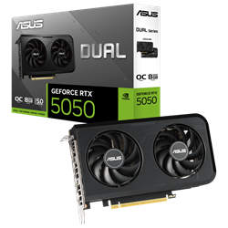 ASUS Dual GeForce RTX 5050 OC Edition 8GB GDDR6 DLSS 4 128 Bit Ekran Kartı